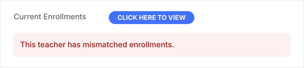 Current Enrollments